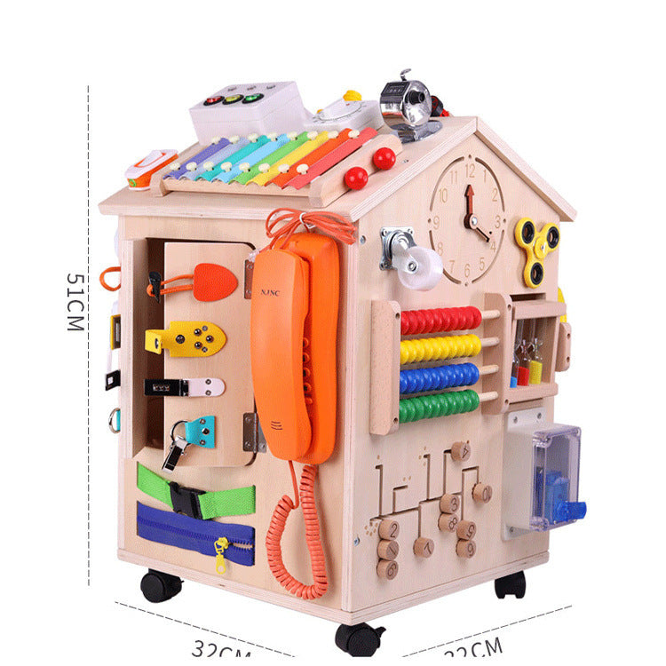 Montessori Busy Board - Ultimate Focus Training Toy