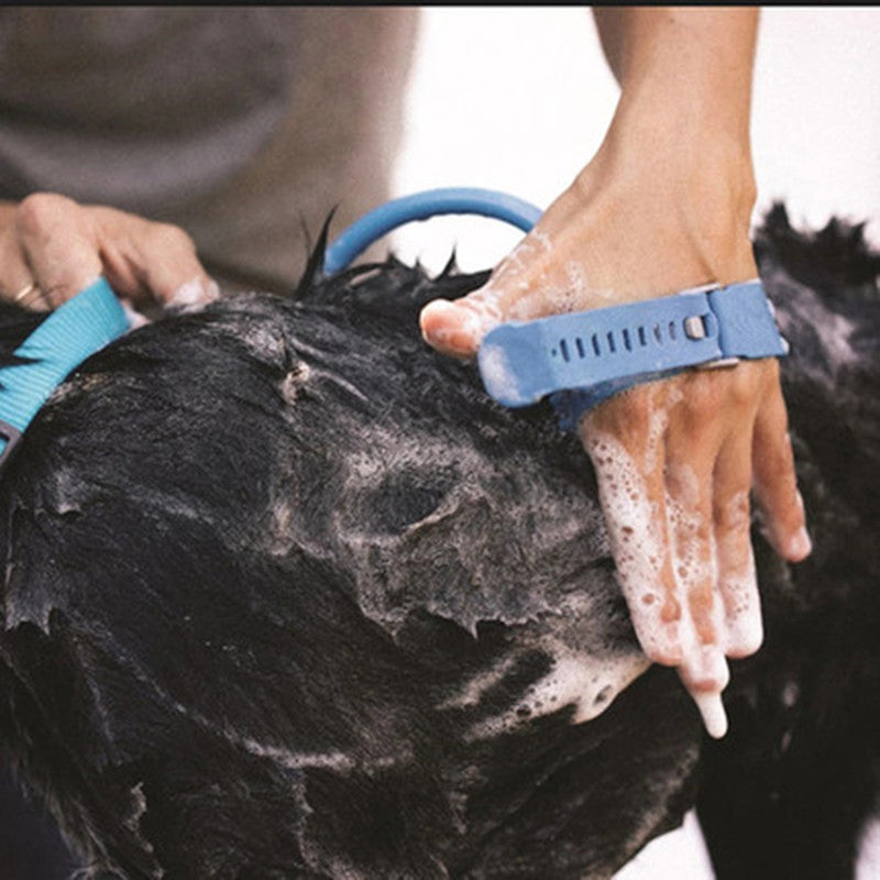 Pet Shower Sprayer & Massager - Dog Cat Bathing Tool with Brush