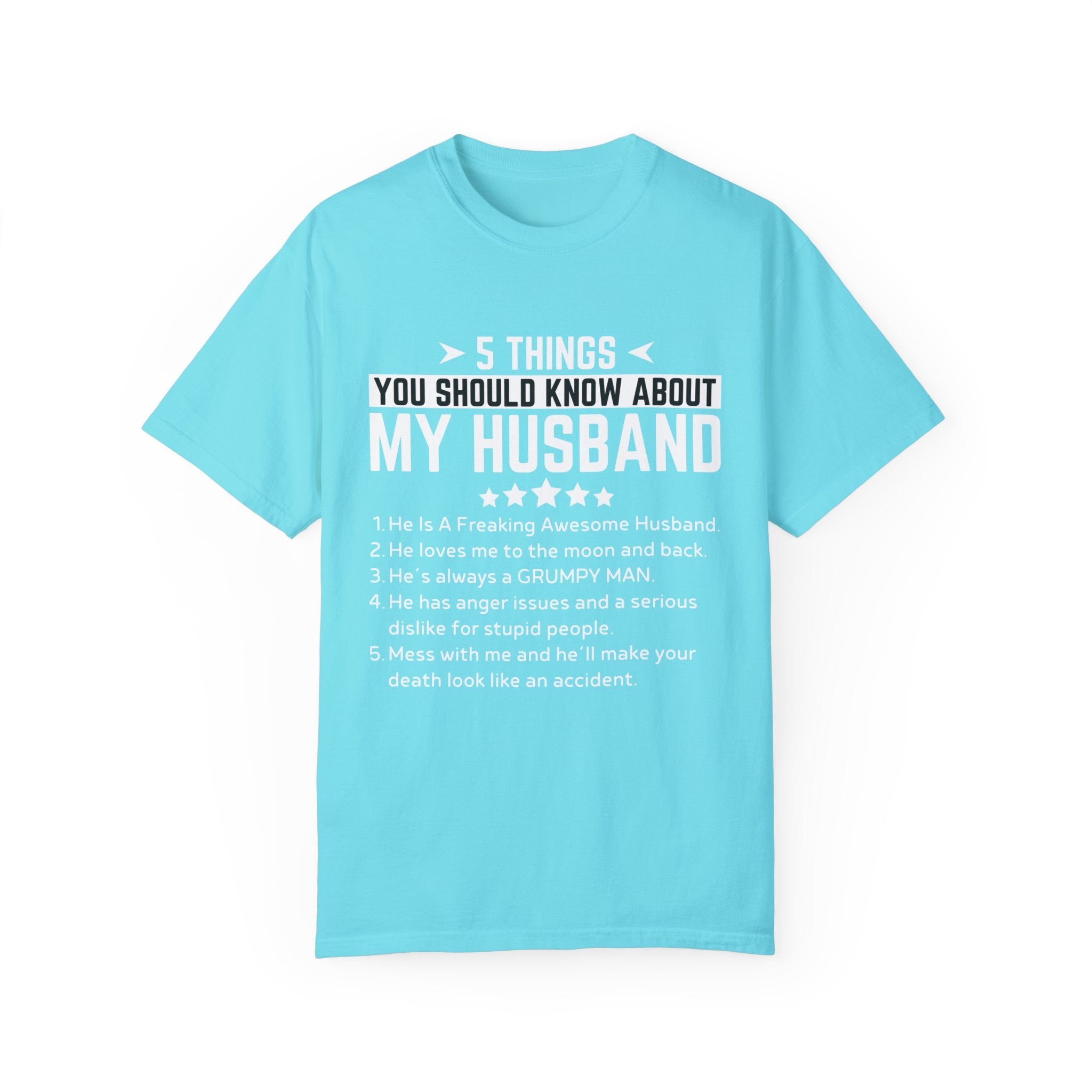 To My Wife | Unisex Garment-Dyed T-shirt