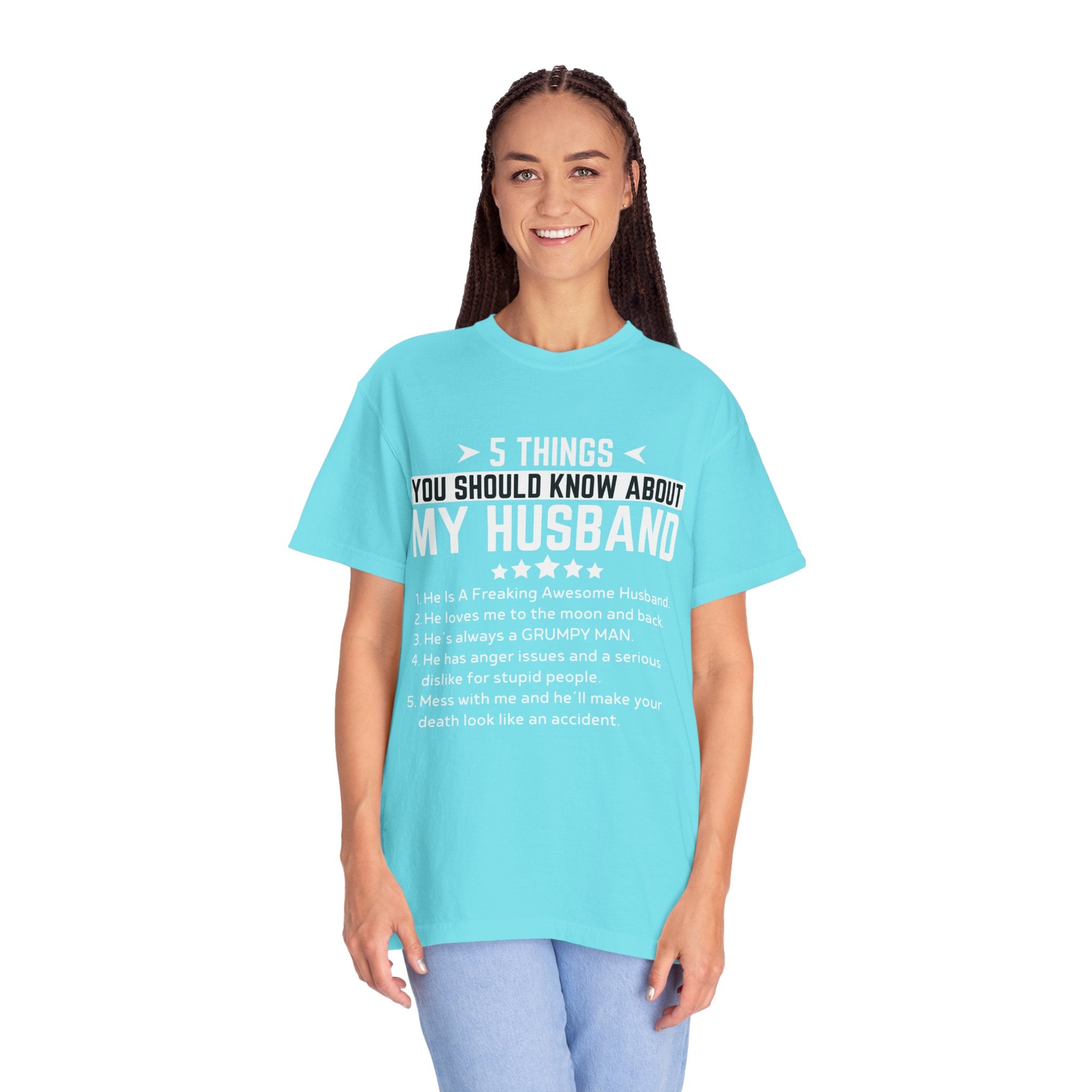 To My Wife | Unisex Garment-Dyed T-shirt
