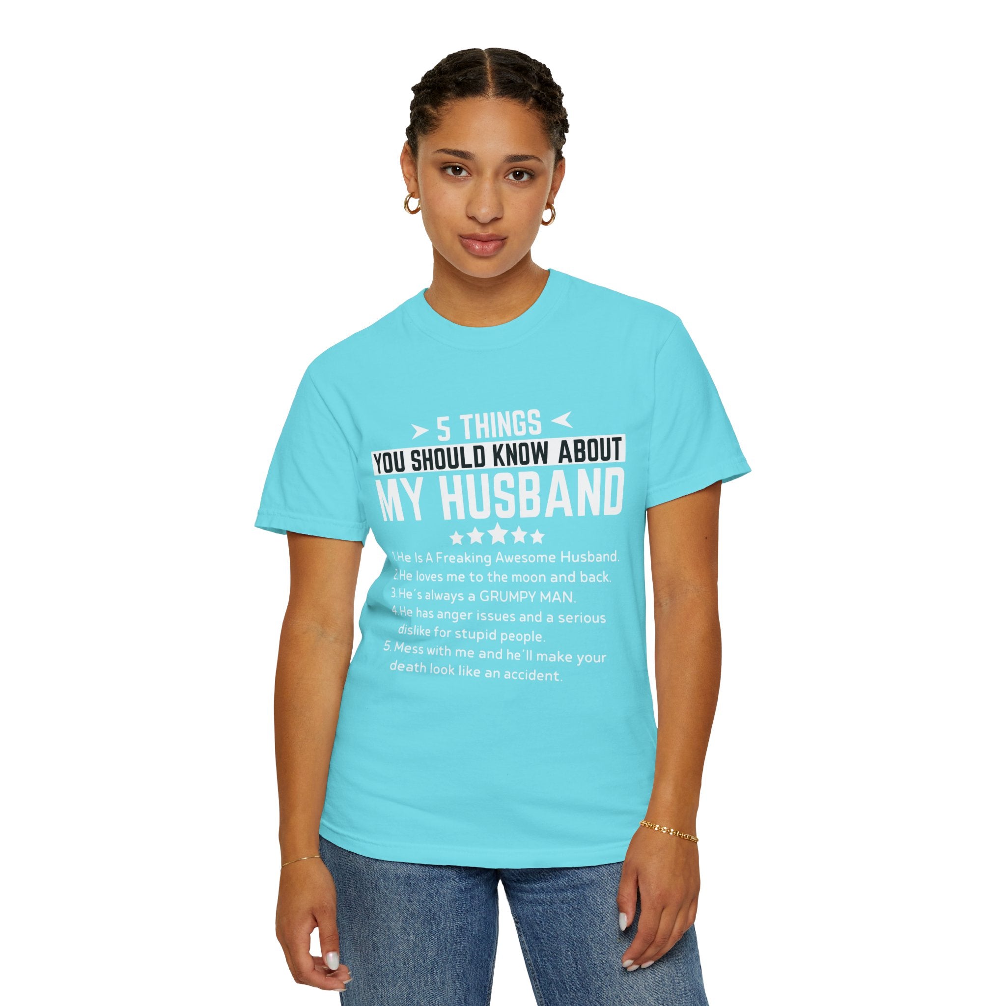 To My Wife | Unisex Garment-Dyed T-shirt