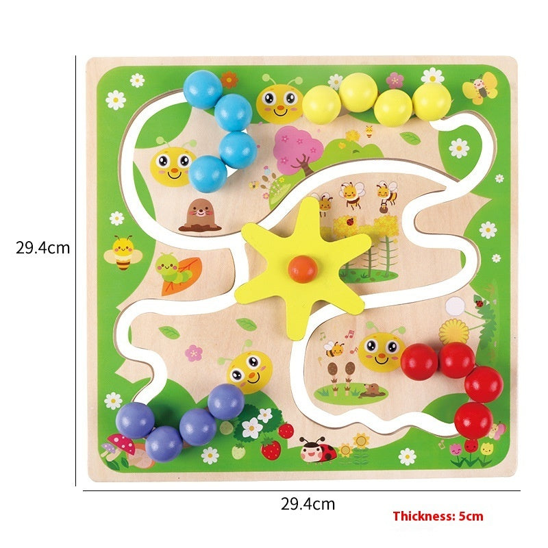 Wooden Early Education Montessori Toy - Learning Foundation
