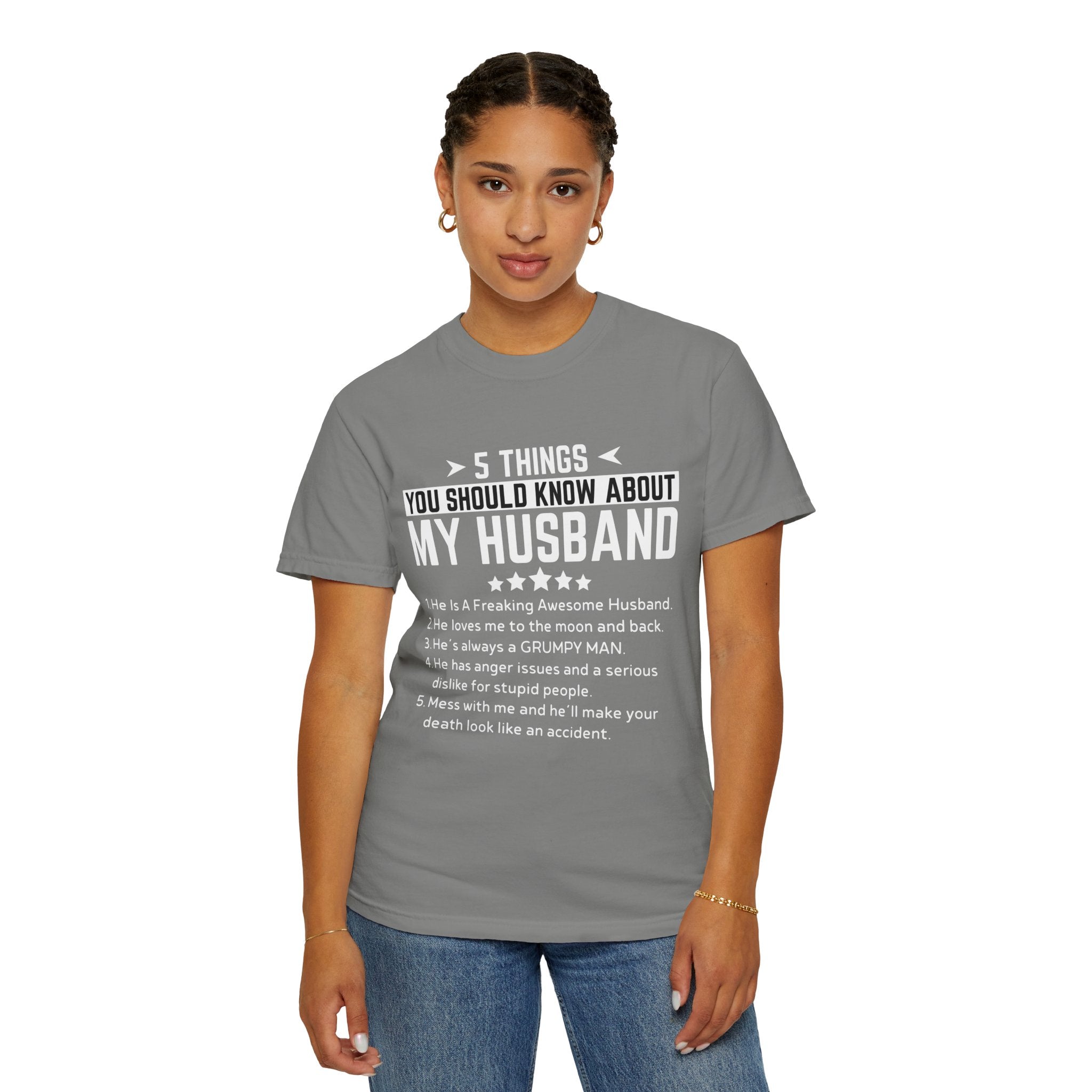 To My Wife | Unisex Garment-Dyed T-shirt