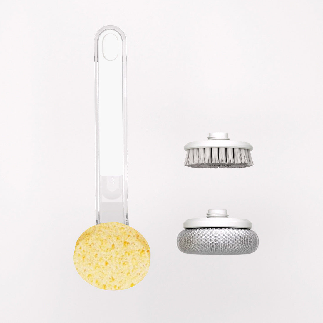 Long Handle Wok Cleaning Brush - Professional Kitchen Scrubber