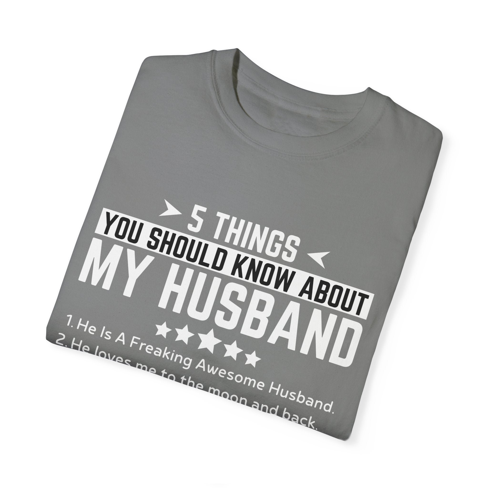 To My Wife | Unisex Garment-Dyed T-shirt