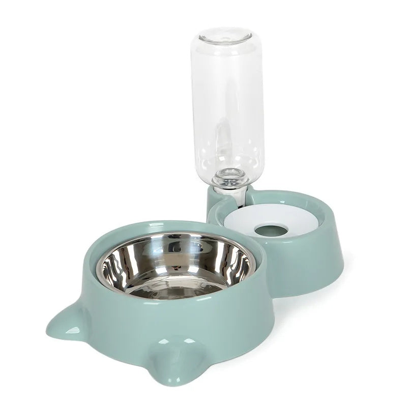 Automatic Pet Water Fountain - Gravity-Fed Dog Cat Water Dispenser