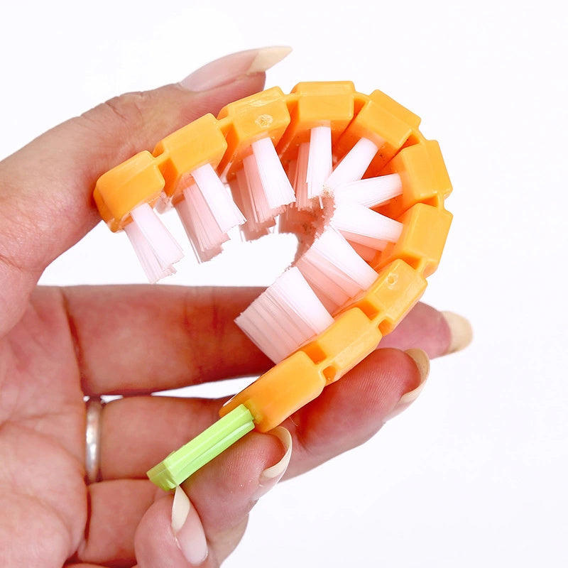 Flexible Vegetable & Fruit Cleaning Brush - Fresh Produce Scrubber