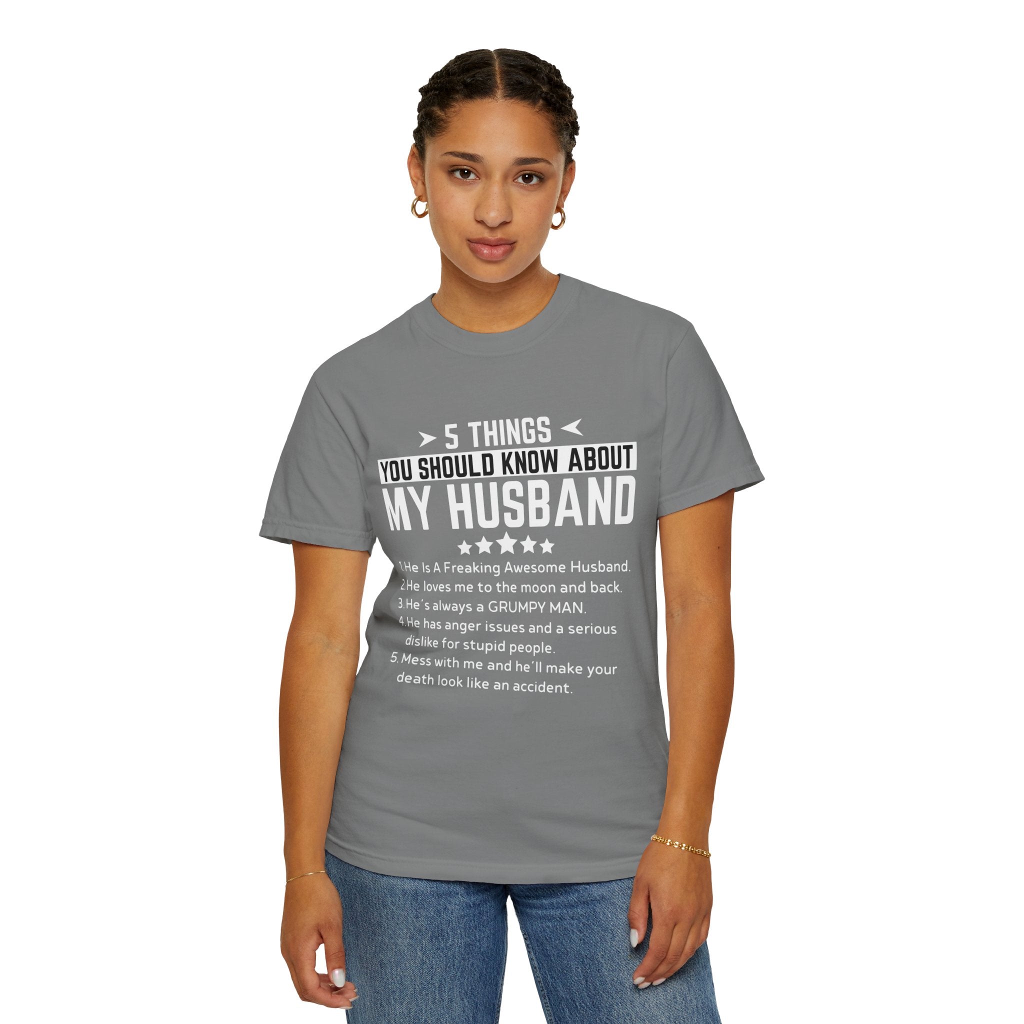 To My Wife | Unisex Garment-Dyed T-shirt
