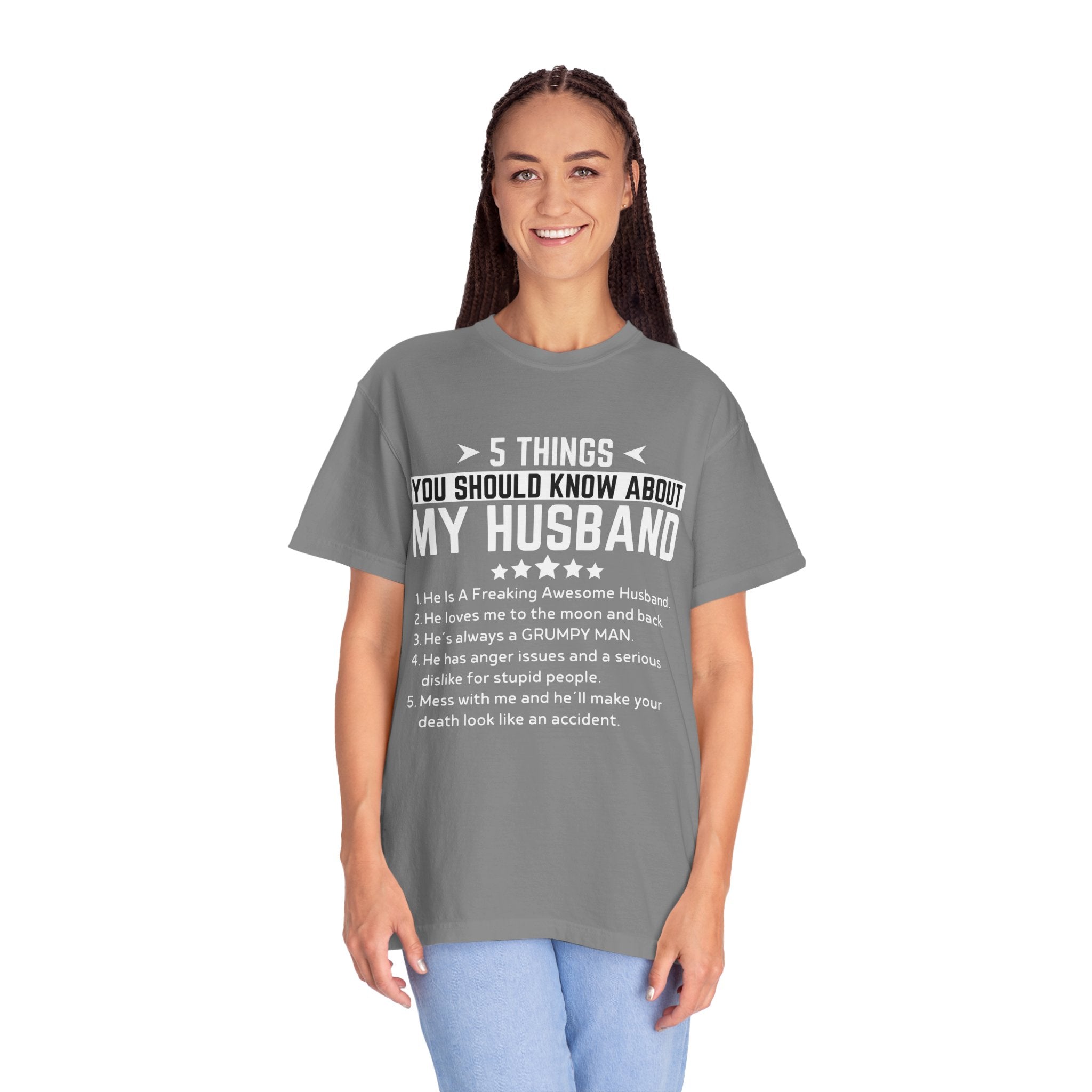 To My Wife | Unisex Garment-Dyed T-shirt