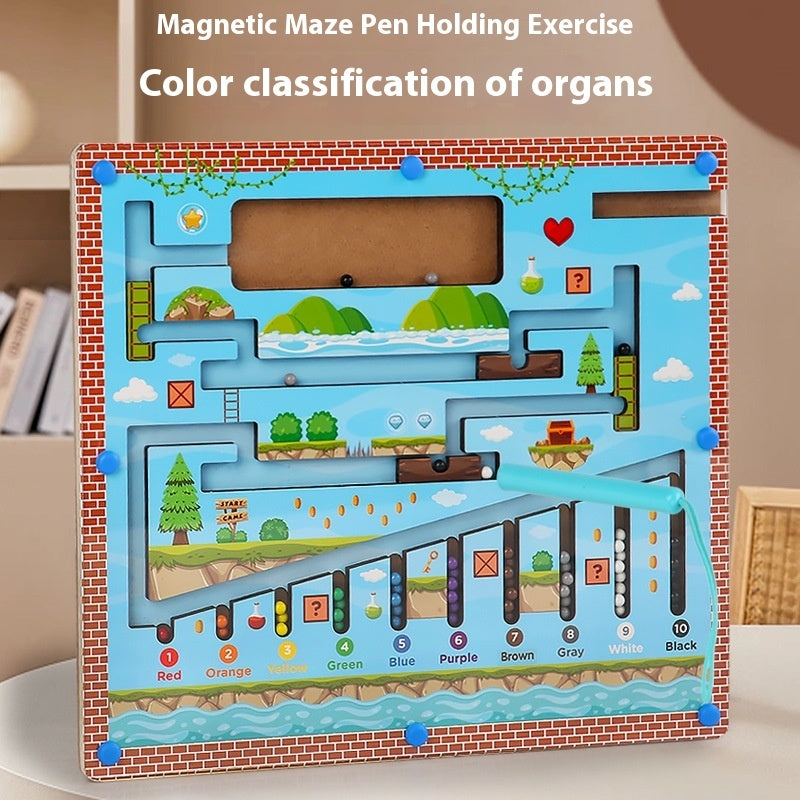 Wooden Early Education Montessori Toy - Learning Foundation