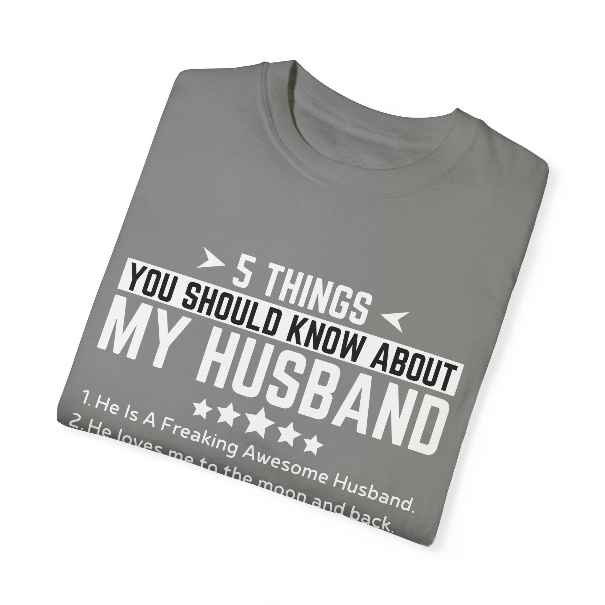 To My Wife | Unisex Garment-Dyed T-shirt