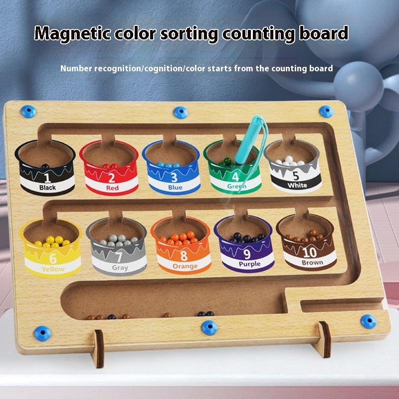Wooden Early Education Montessori Toy - Learning Foundation