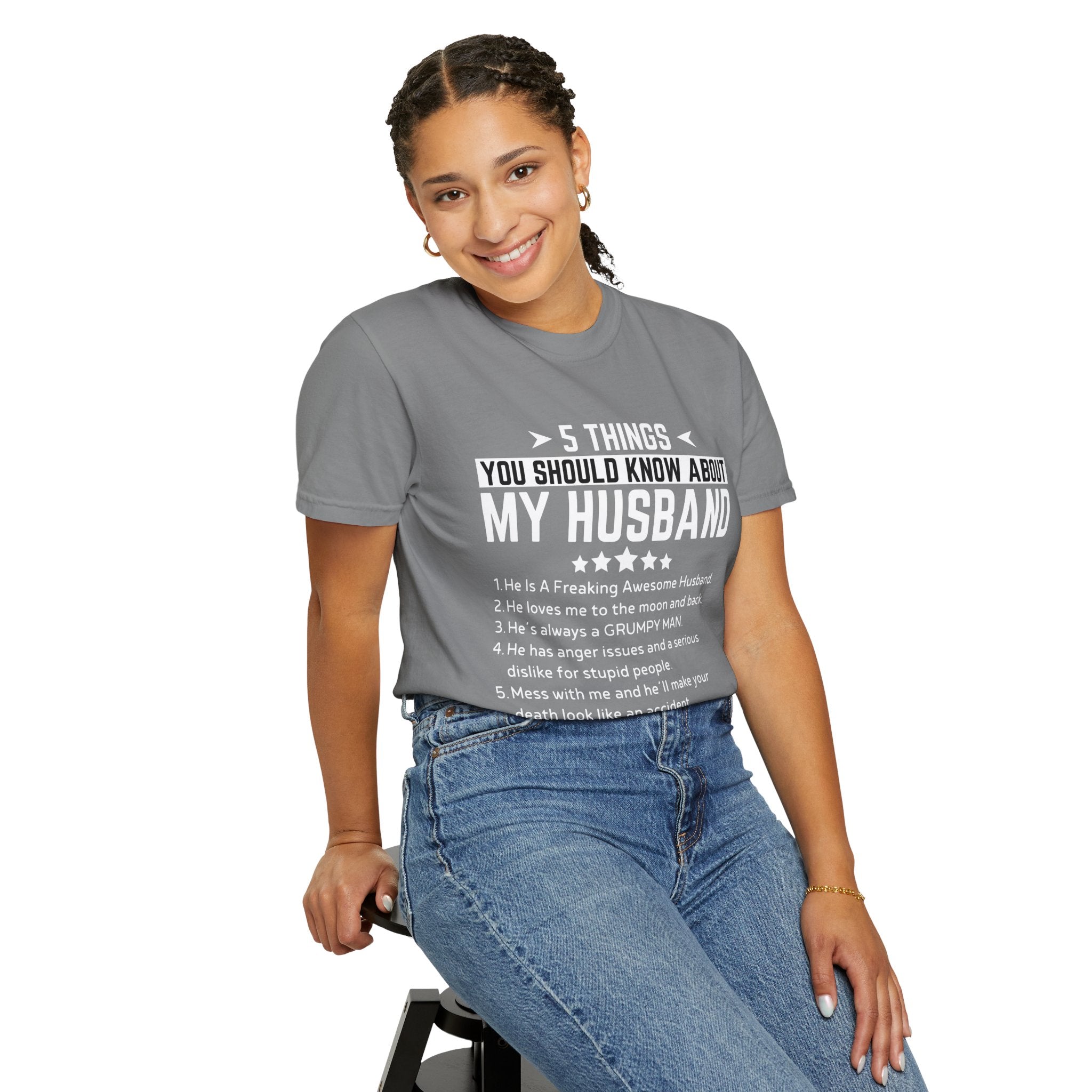 To My Wife | Unisex Garment-Dyed T-shirt