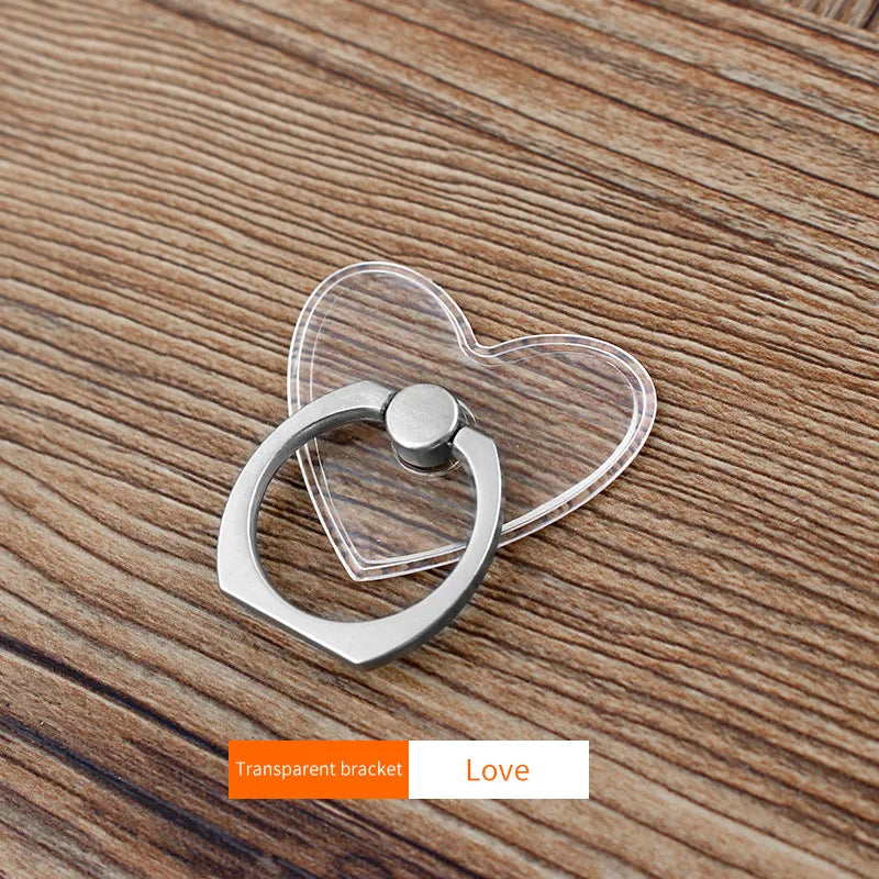 Clear Cat Ring Phone Holder - Universal Stand & Car Mount for iPhone Samsung