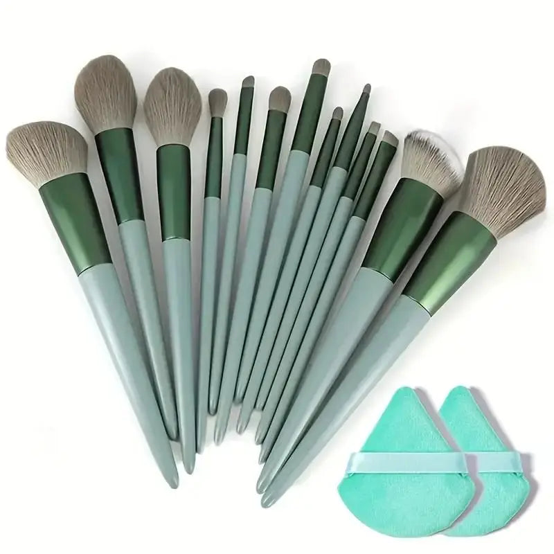 Professional Makeup Brush Set - Foundation & Eyeshadow