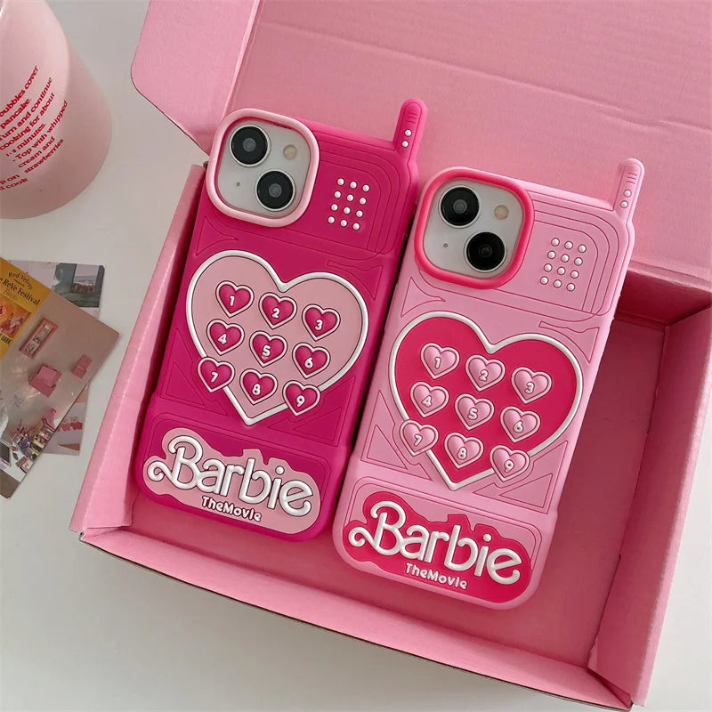 Luxury Barbie iPhone Case - Shockproof Silicone