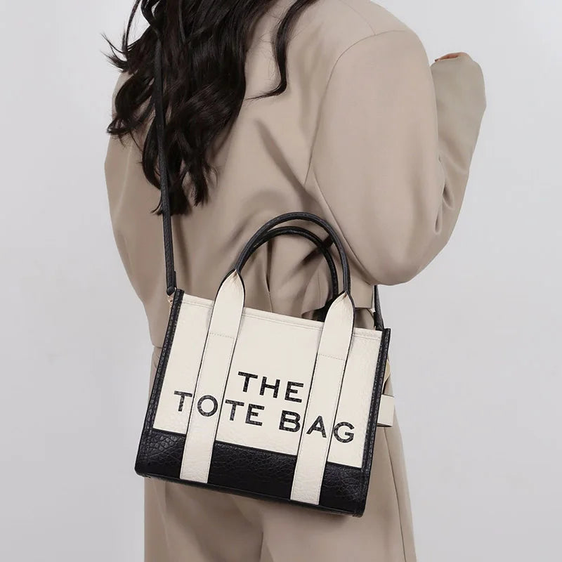Luxury Designer Bag Tote Women Handbags Letter Shoulder Bags Brands Soft PU Shopper Purses Crossbody Bags for Women Clutch