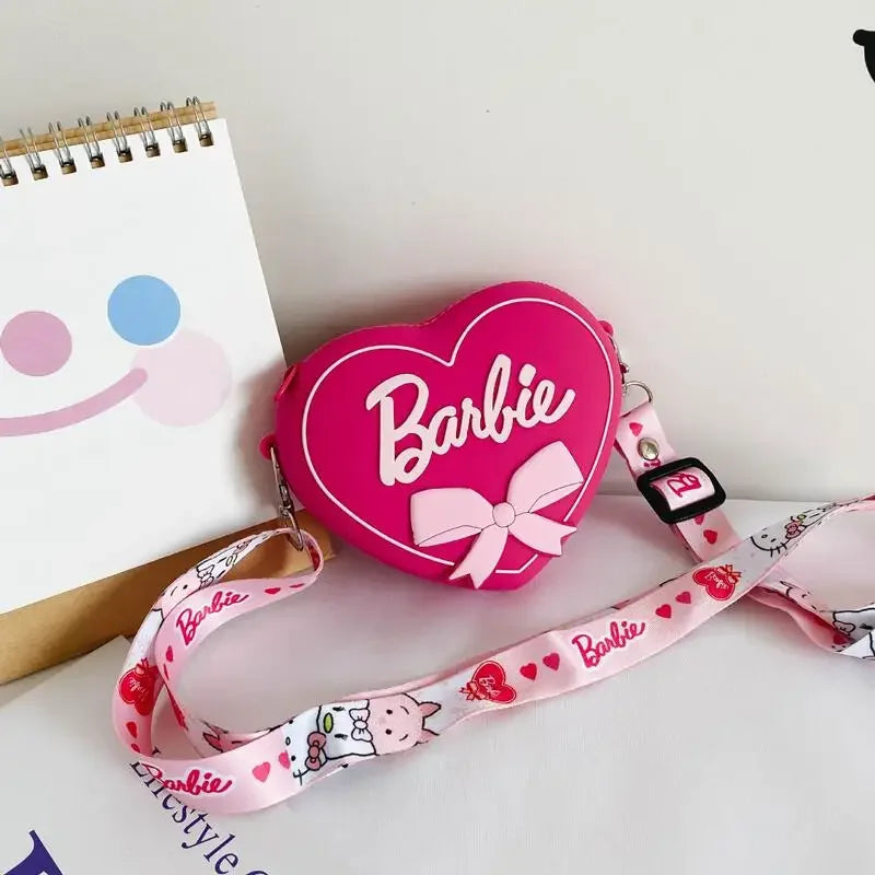 Cute Pink Barbie Silicone Bag - Multi-Purpose Charm