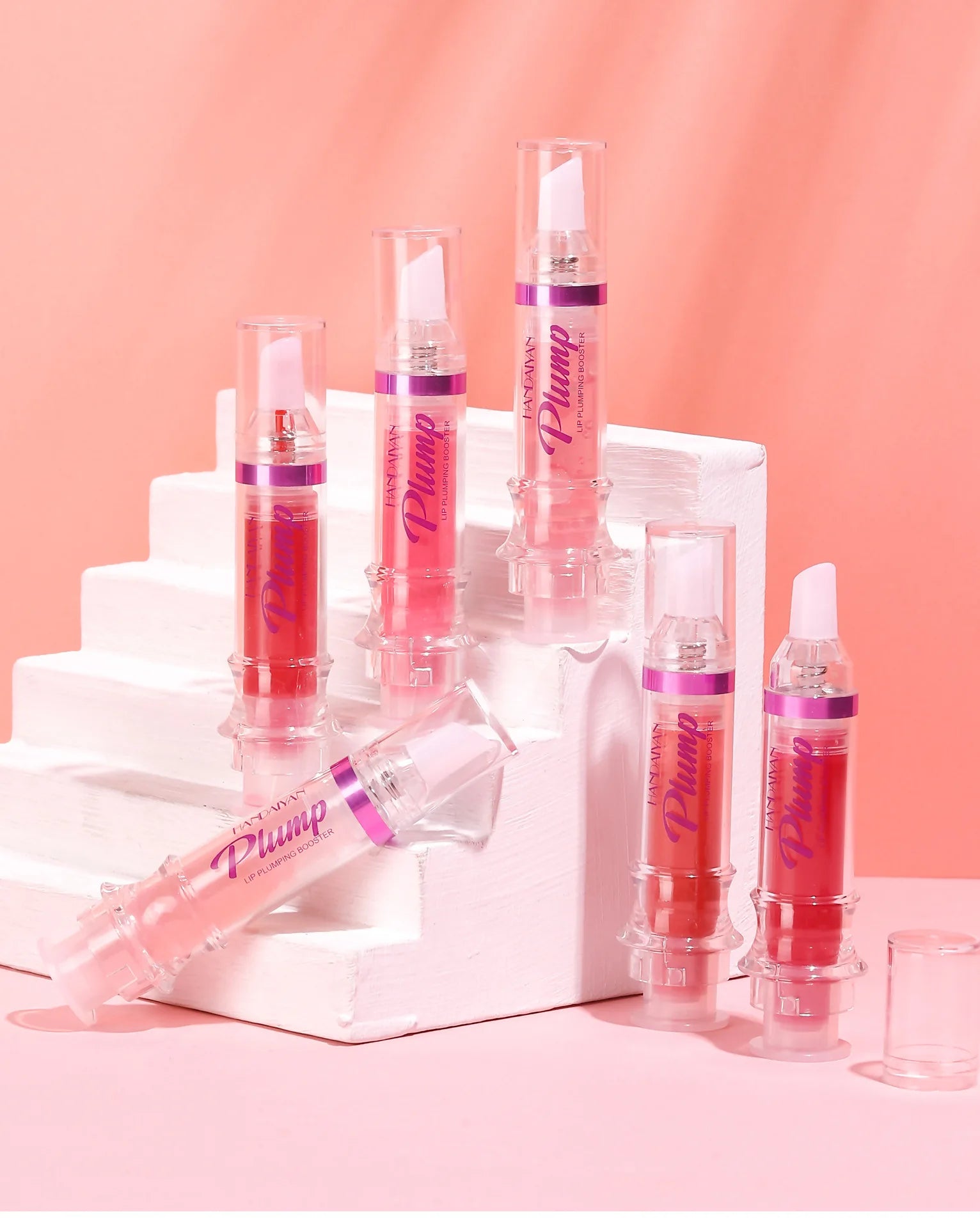 Handaiyan Lip Plumping Glitter Gloss - Waterproof