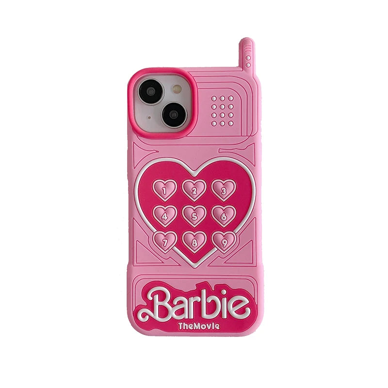 Luxury Barbie iPhone Case - Shockproof Silicone
