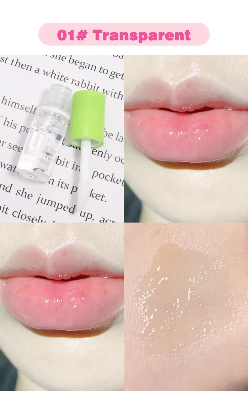 6-Piece Mirror Lip Glaze Set - Long-Lasting