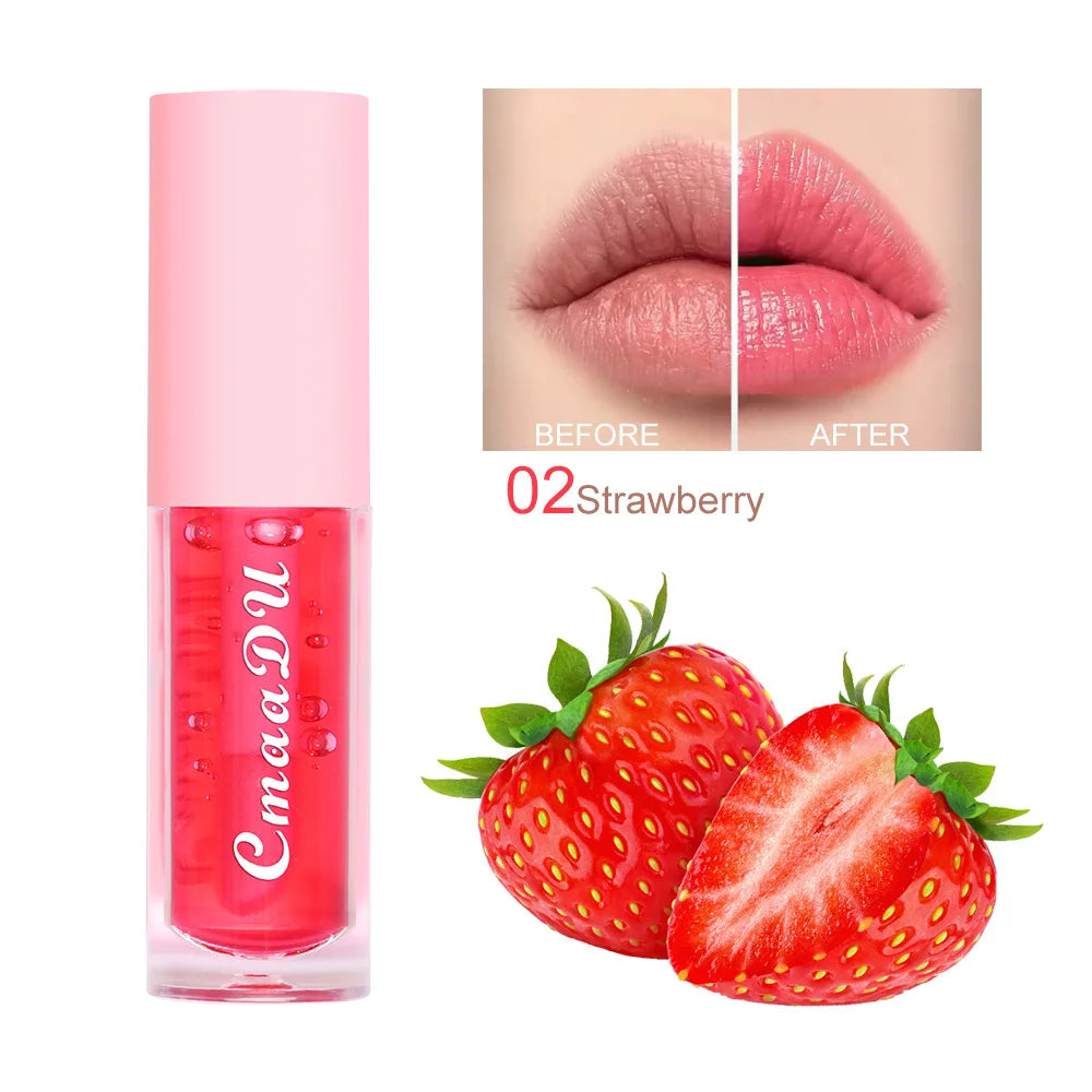CmaaDu Color Changing Lip Oil - Hydrating Glaze