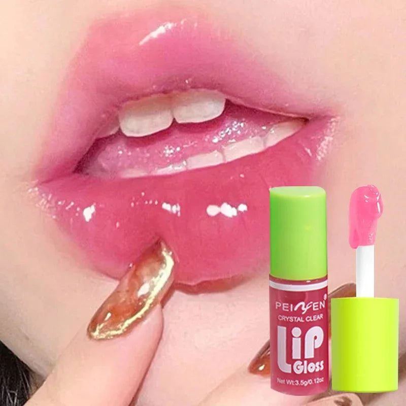6-Piece Mirror Lip Glaze Set - Long-Lasting