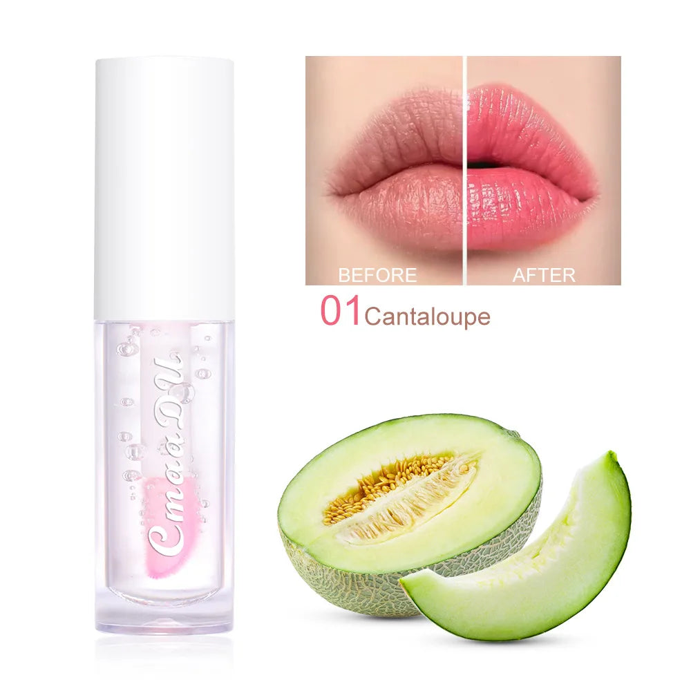 CmaaDu Color Changing Lip Oil - Hydrating Glaze