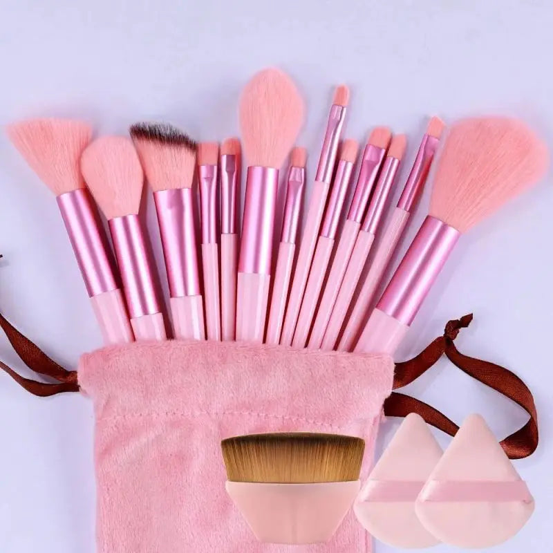 Professional Makeup Brush Set - Foundation & Eyeshadow