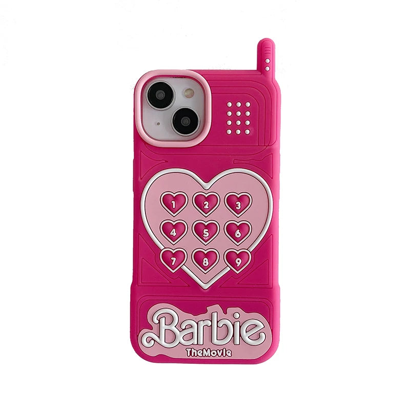 Luxury Barbie iPhone Case - Shockproof Silicone