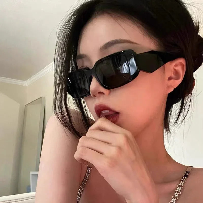 Polygon Senior Sunglasses Female Senior Sense Personality Fashion Big Sunglasses Sunglasses Sunglasses Women Vintage