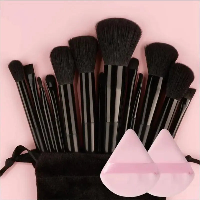 Professional Makeup Brush Set - Foundation & Eyeshadow
