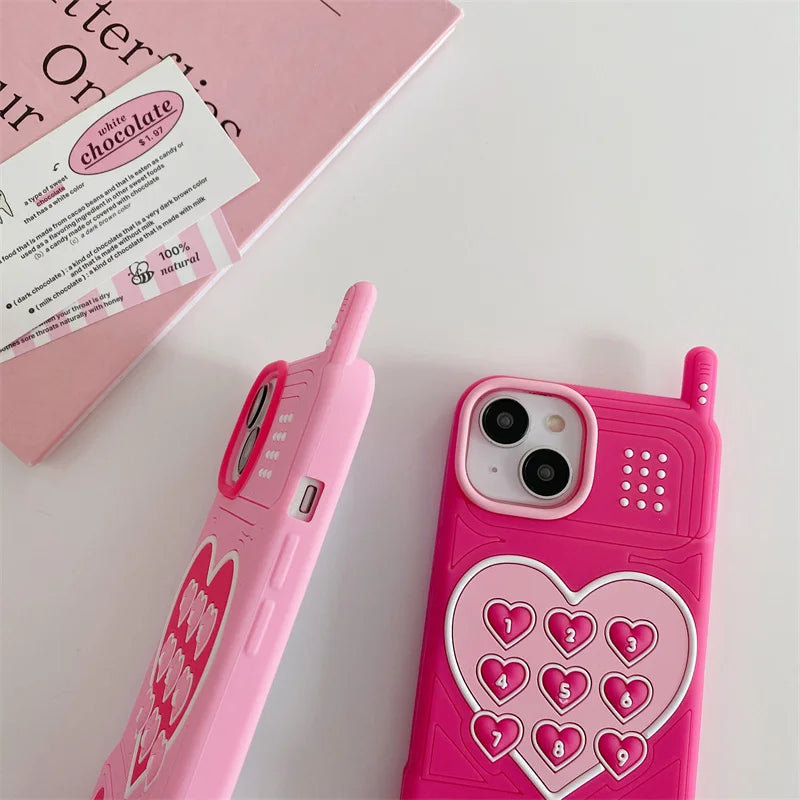 Luxury Barbie iPhone Case - Shockproof Silicone