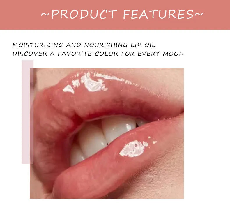 Moisturizing Lip Oil with Plumping Serum