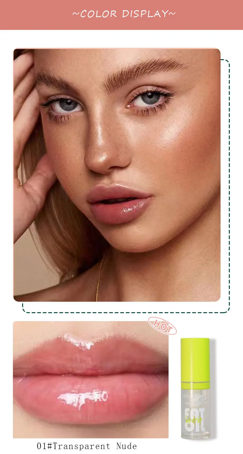 Moisturizing Lip Oil with Plumping Serum