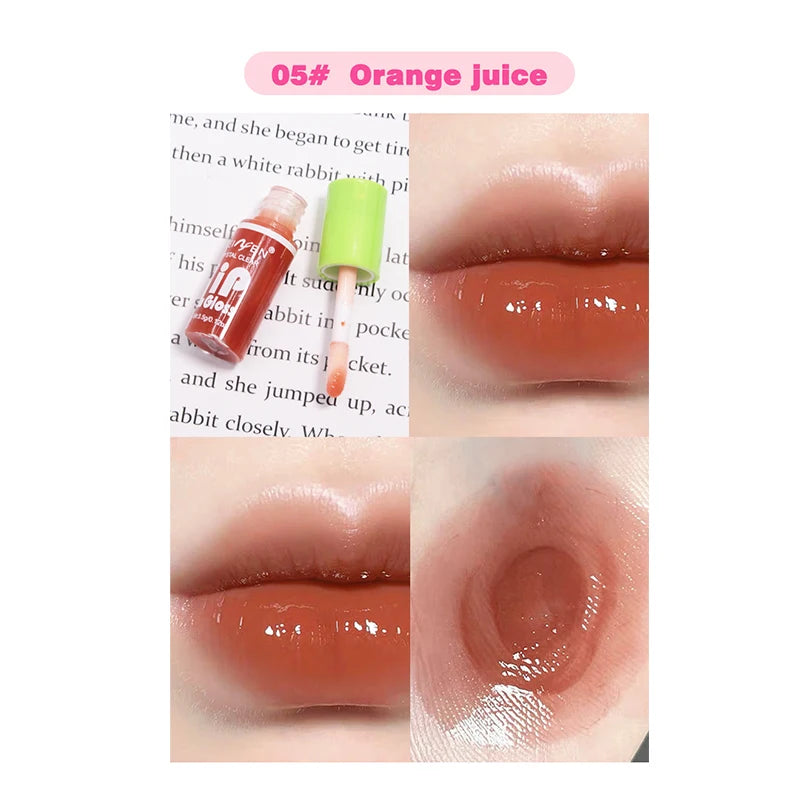 6-Pack Mirror Lip Gloss Set - Waterproof