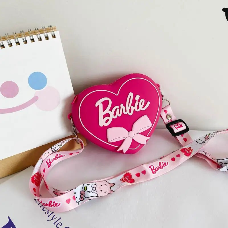 Cute Pink Barbie Silicone Bag - Multi-Purpose Charm