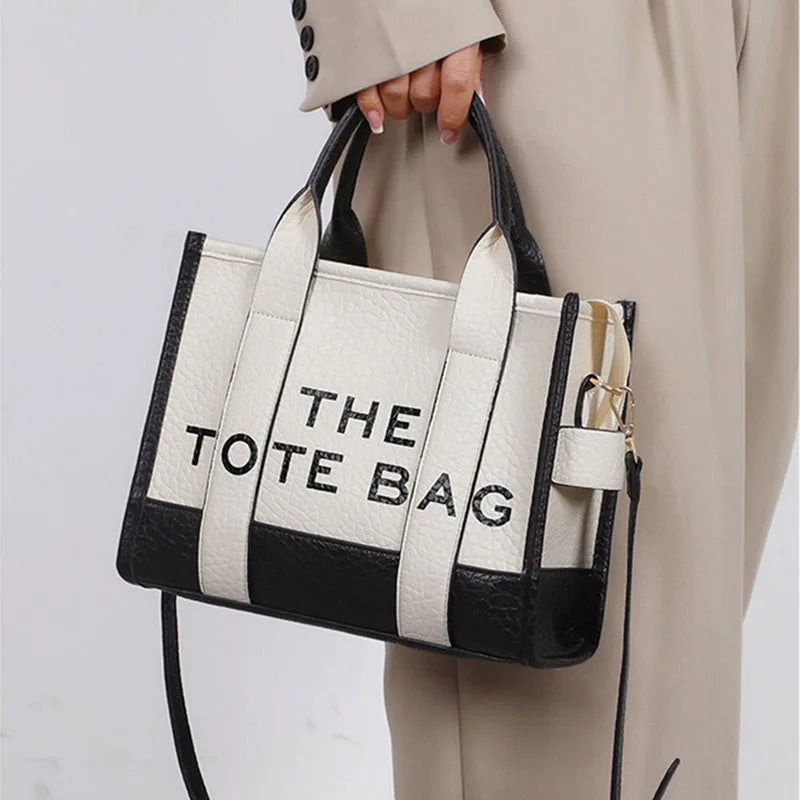 Luxury Designer Bag Tote Women Handbags Letter Shoulder Bags Brands Soft PU Shopper Purses Crossbody Bags for Women Clutch