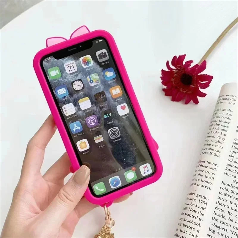 Deluxe Barbie Dolls Mirror Protective Case for iPhone, 15, 14, 13, 12, 11 Pro, X, XR, XS, Max, 7, 8 Plus