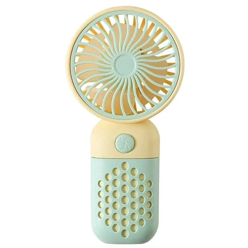 2024 Cartoon Portable Handheld Charging Fan – Stay Cool in Style