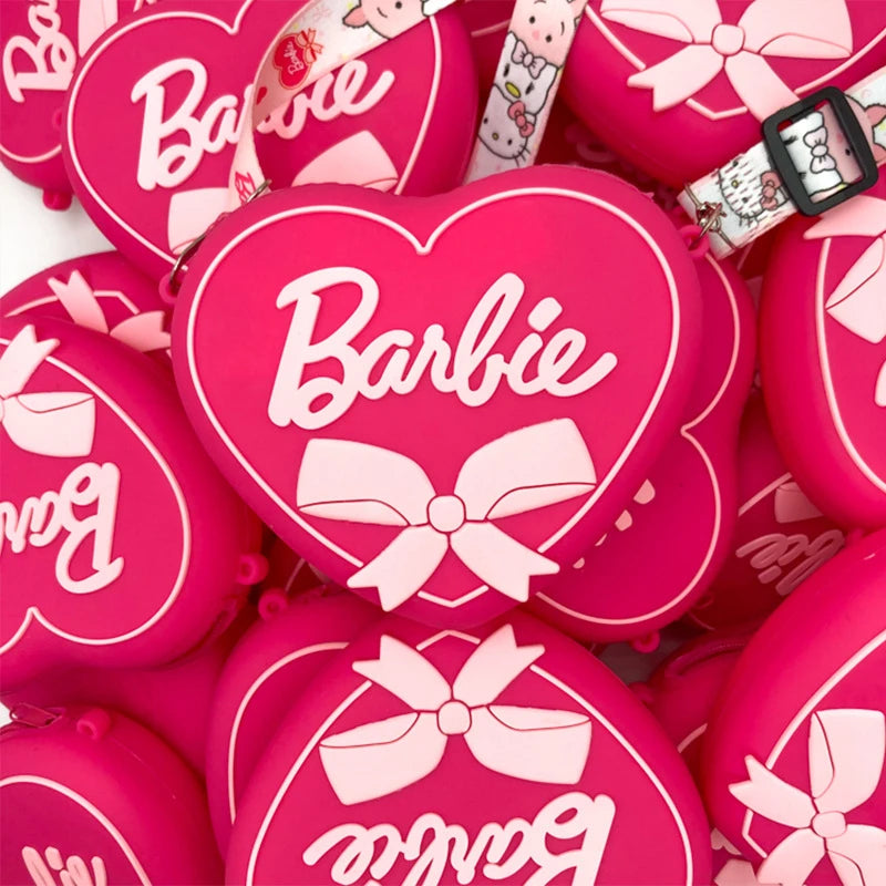 Cute Pink Barbie Silicone Bag - Multi-Purpose Charm