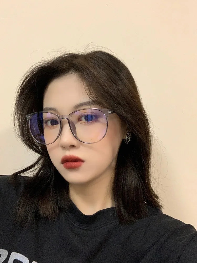 Anti-Blue Light Computer Glasses - Round Frame