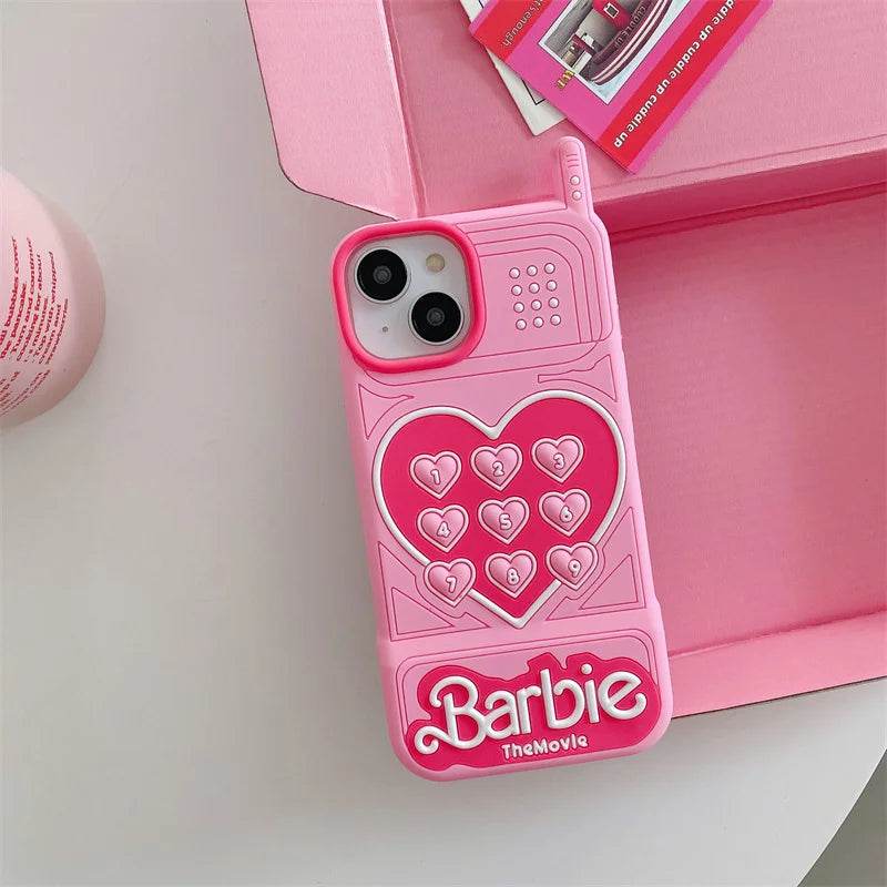 Luxury Barbie iPhone Case - Shockproof Silicone