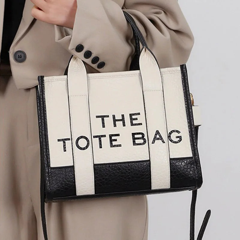 Luxury Designer Bag Tote Women Handbags Letter Shoulder Bags Brands Soft PU Shopper Purses Crossbody Bags for Women Clutch