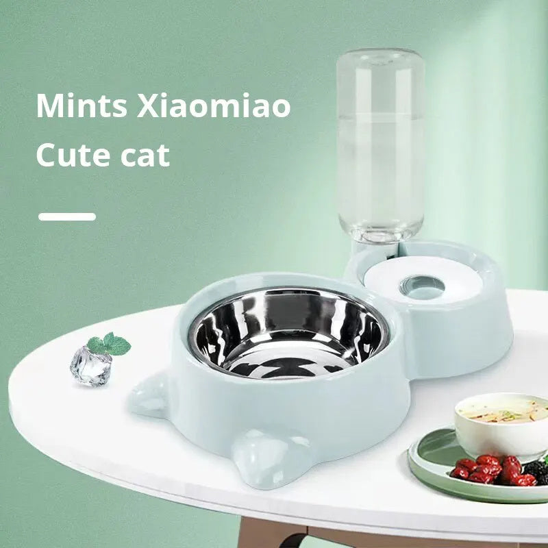 Automatic Pet Water Fountain - Gravity-Fed Dog Cat Water Dispenser