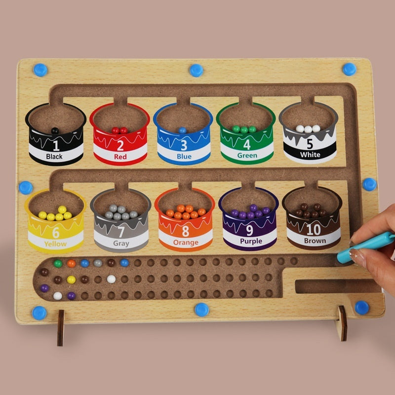 Wooden Early Education Montessori Toy - Learning Foundation