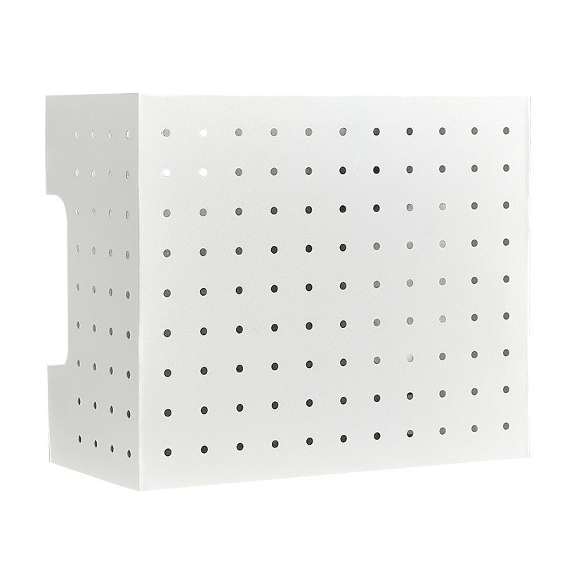 Wall Mounted Kitchen Organizer - No-Drill Storage Rack System