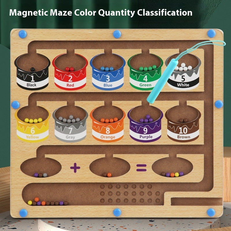 Wooden Early Education Montessori Toy - Learning Foundation