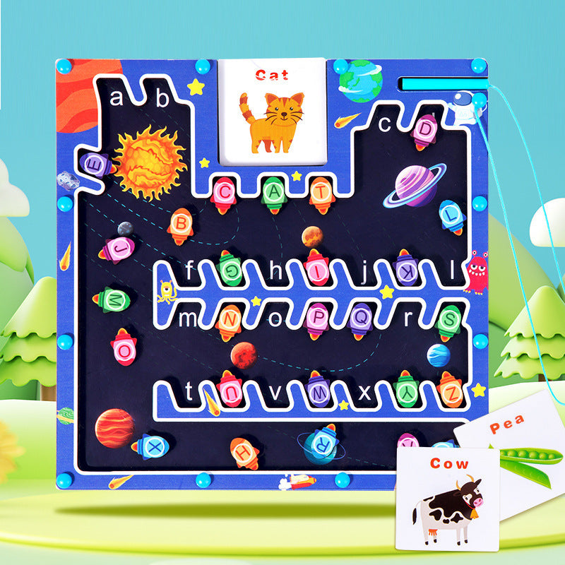 Educational Magnetic Maze - Montessori Learning Adventure