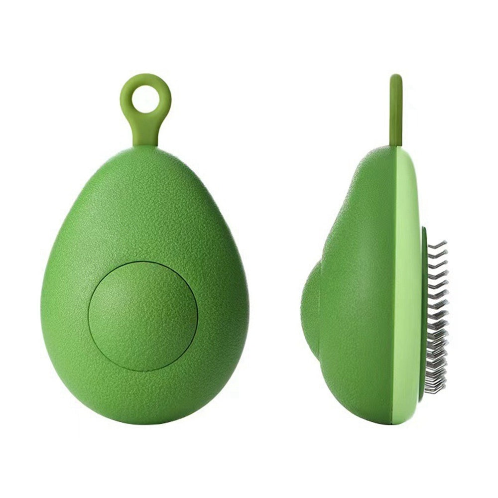 Self-Cleaning Pet Brush - One-Button Hair Removal for Dogs & Cats